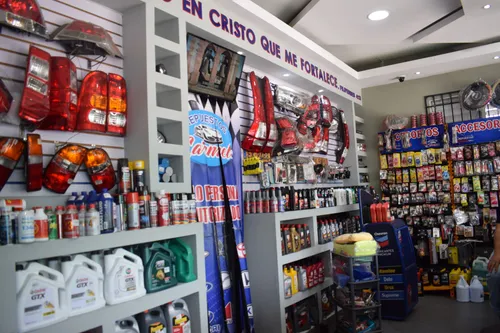 Estantería de repuestos y accesorios